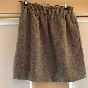 J Crew Wool Skirt, Size 00